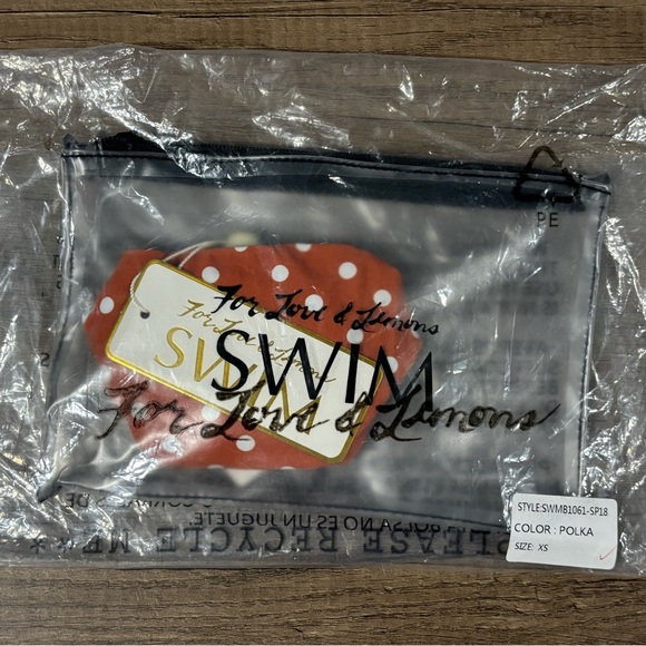 For Love & Lemons - NWT XS Mariposa Knot Thong Bikini Bottom - Picture 3 of 4